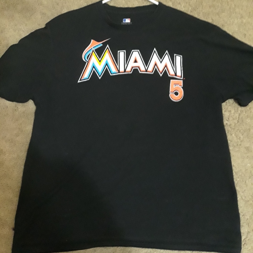 Logan Morrison #5 Miami MLB shirt